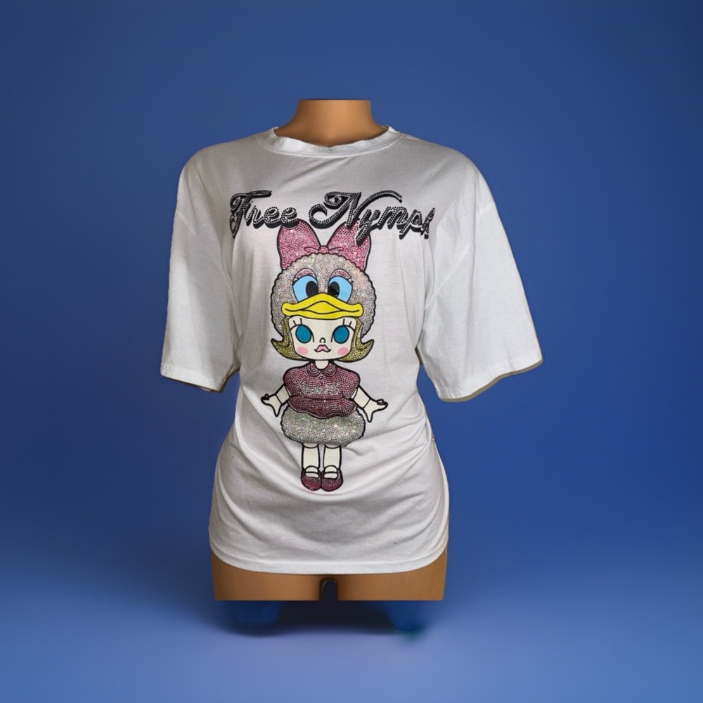 Disney Daisy Duck space Molly T shirt
